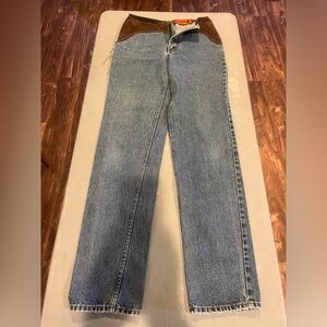 Vintage Lawman Western Jeans Size 7 Slim Fit Rodeo Cowgirl